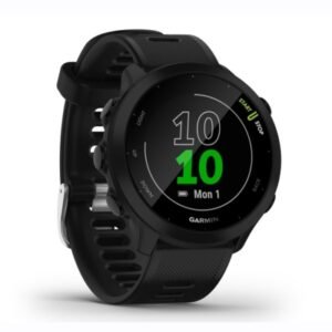 Garmin Forerunner 55 GPS 42mm Running Smartwatch – Advanced Fitness Tracker with Heart Rate & Training Features
