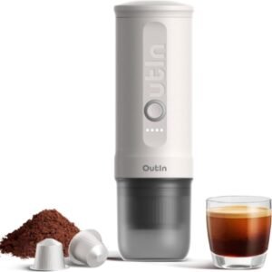 OutIn Nano Portable Electric Espresso Machine by a2zdeal: Your On-the-Go Coffee Solutio