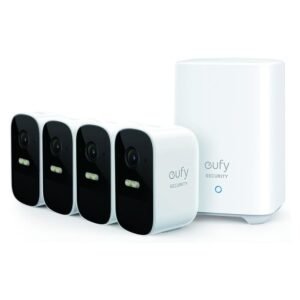 eufy Security, eufyCam 2 Pro 3-Cam Kit Wireless Home Security Camera