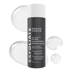 Paula’s Choice Skin Perfecting 2% BHA Liquid Salicylic Acid Exfoliant 118ml – Pore Refining Leave-On Exfoliator