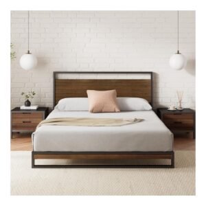 Zinus Ironline Industrial Queen Bed