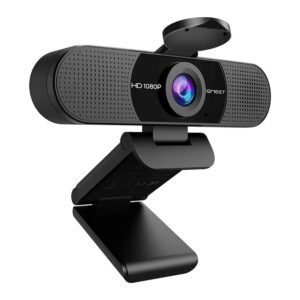 eMeet C960 1080p Webcam with Microphone – Full HD USB Web Camera for Video Calls, Streaming & Online Meetings