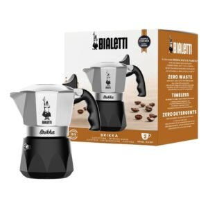 Bialetti Induction Stainless Steel Stovetop Espresso Maker – Rich Crema & Premium Coffee Experience